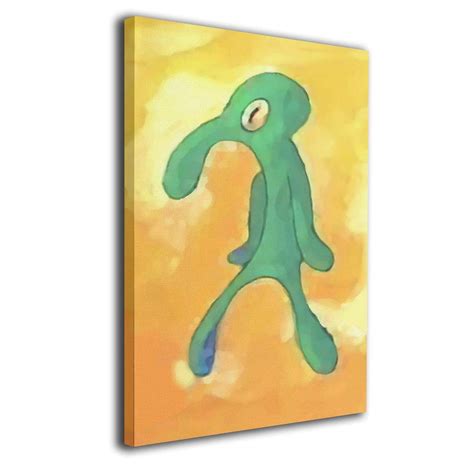 Buy Bold And B Squidward Paintings Canvas Wall Art Home Decoration