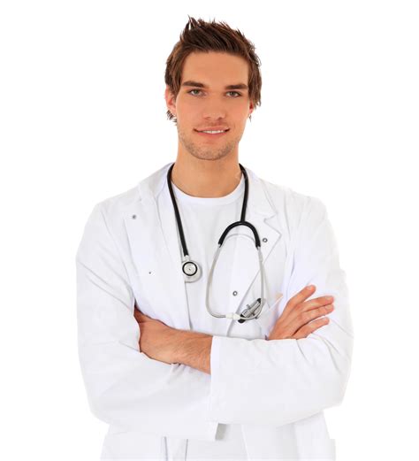 Medical Student Optimistic Medical Background Competent Isolated Png