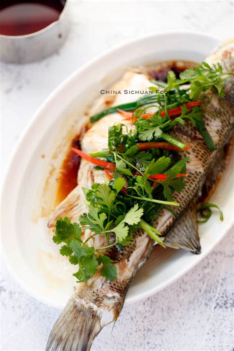 Healthy eating can be yummy too. Chinese Steamed Whole Fish | China Sichuan Food