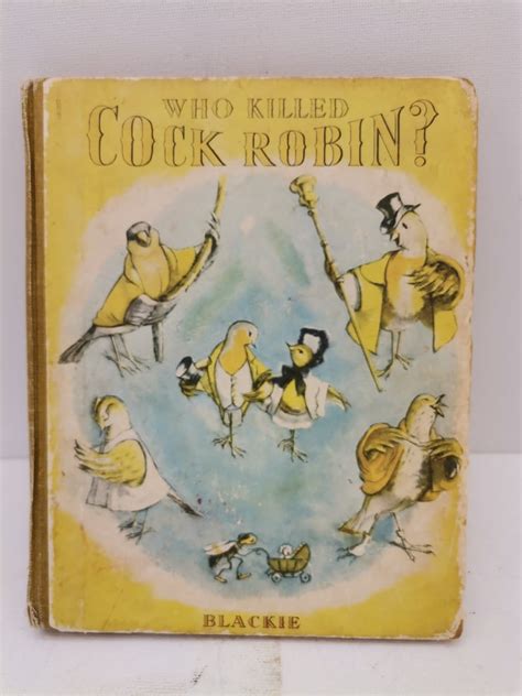 Vintage Who Killed Cock Robin 1st Edition Book Music Poems Etsy