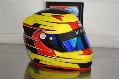 Custom Painted Arai Sk 6 Racing Helmet By Veneratio Designs Veneratio