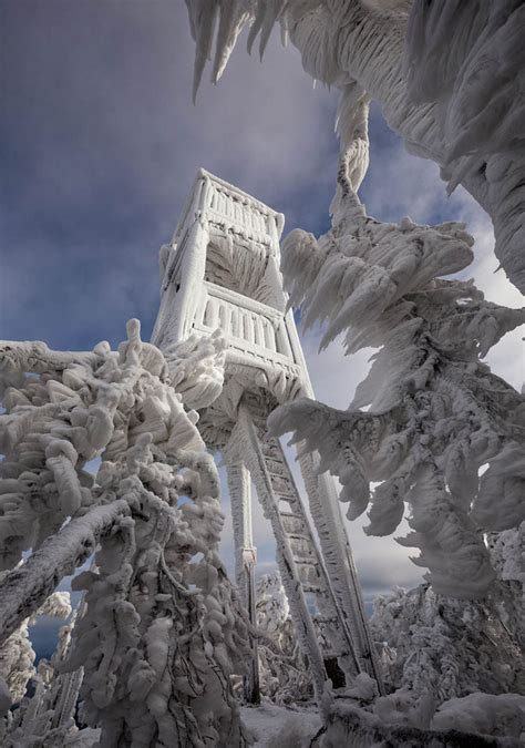 Stunning Ice Formations On The Mount Javornik In Slovenia Demilked