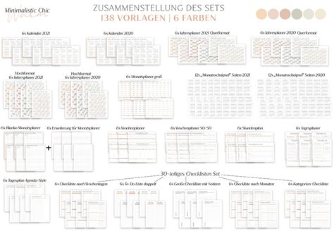 Unsere kalender sind lizenzfrei, und können direkt heruntergeladen und ausgedruckt werden. XXL 138-tlg. Komplettset | 2021 2020 Planer Vorlagen zum Ausdrucken | Swomolemo | Planer ...