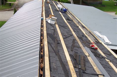 How to install corrugated metal roofing over shingles. Professional Metal Roof Installation, Cleanup - Greater ...