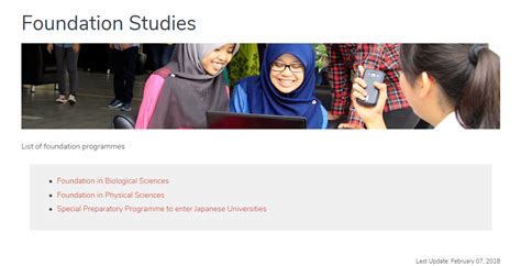 Usm merupakan universiti kedua yang ditubuhkan di malaysia iaitu pada tahun 1969. Kursus Ijazah (Degree) yang Layak Dipohon oleh Lepasan Asasi