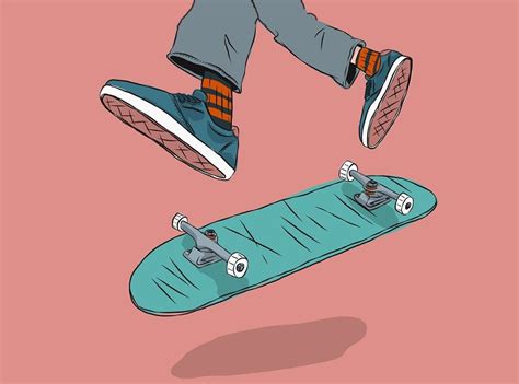 Apprendre à Dessiner Skate Art Skateboard Art Skateboard