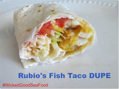 Sparkle Me Pink Dupe Rubios Fish Taco Using Gortons