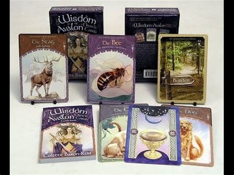 You're a fool if you let the cards run your life. Oracle Review - The Wisdom of Avalon Oracle Deck - YouTube