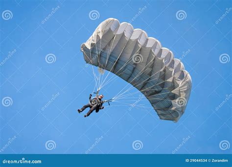 Parachutist Stock Photo Image Of Aerial Flight Plane 29044534