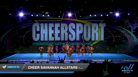 Cheer Savannah Allstars Miss Shimmer 2020 Senior Open 4 Day 2 2020