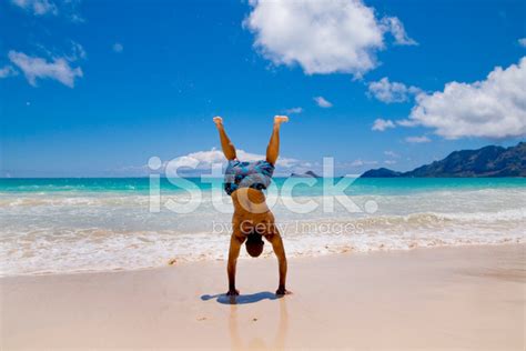 Man Doing A Back Flip Stock Photo Royalty Free Freeimages
