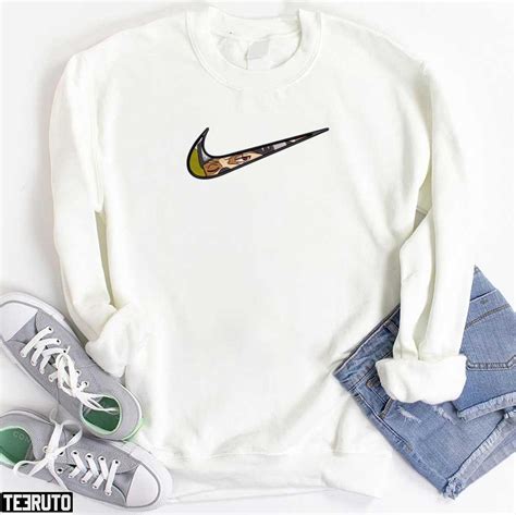 Kakashi Hatake Nike Logo Naruto Anime Sweatshirt Uk