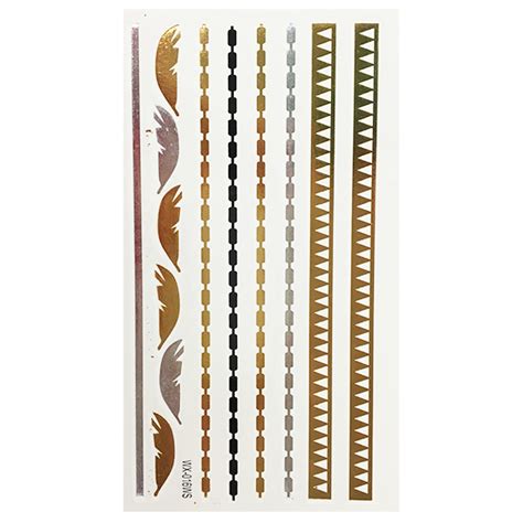 Metallic Flash Tattoos Design Ws