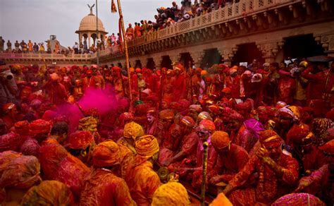 Holi In Nandgaon 2024 India Venue Date And Photos