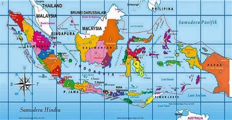 Peta Negara Republik Indonesia Peta Indonesia Terbaru Peta Buta My