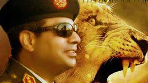 ‘the Lion Of Egypt President Abdel Fattah Al Sisi Doubles