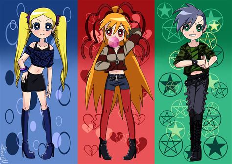 These Are Mine Version Of The Powerpunk Girls Counterparts They Are
