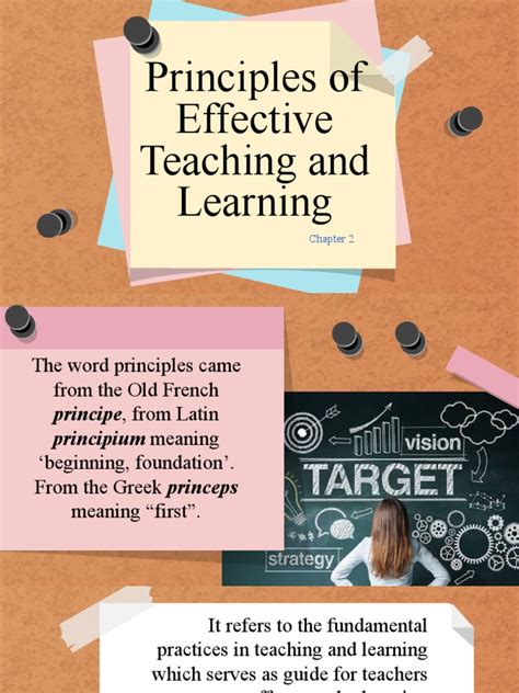 Chapter 2 Principles Of Effective Teaching Learning Pdf Learning