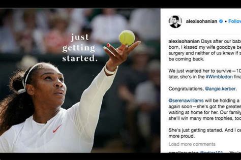 Serena Williams Husband Writes Tear Jerking Instagram Post After Her