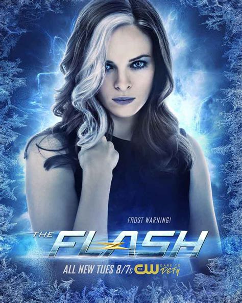 killer frost gets the spotlight in new the flash poster