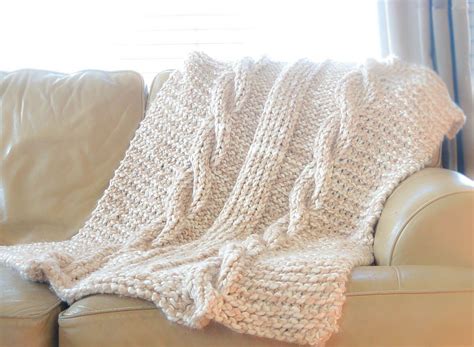Cable Knit Afghan Pattern Easy Free Knit Afghan Patterns Free Knitted