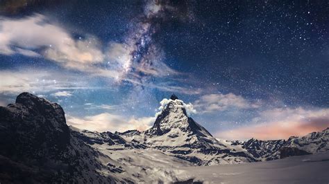 861513 Matterhorn Zermatt Sunrises And Sunsets Mountains