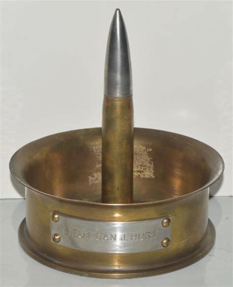 ﻿wwii Trench Art Ashtray Named Antique Weapon Store