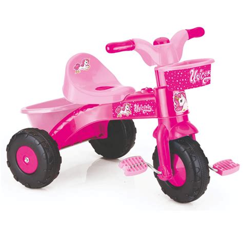 dolu my first trike bike pink unicorn 20594206 hsn