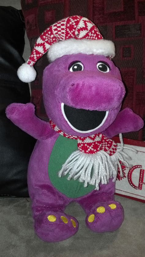 Barney Is Ready For Chirstmas Are You Christmas Ornaments Holiday