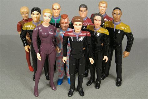 These Are The Voyages Of Star Trek Action Figures