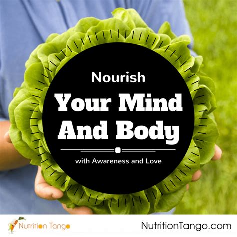 Nourish Your Mind And Body Nutrition Tango