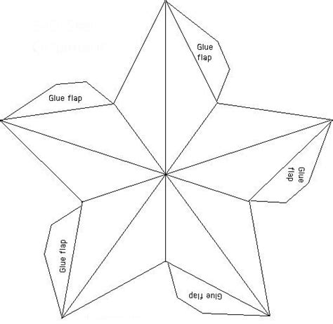 3d Star Clipart Outline Clipground