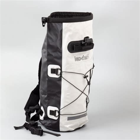 Lextek Waterproof Dry Bag Backpack 30l Whiteblack Lgb028 Cmpo