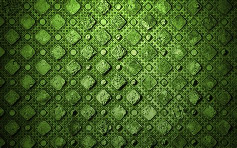 Green Abstract Textures Diamonds Wallpapers Hd