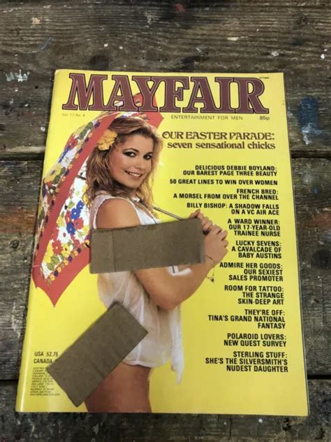 Vintage Mayfair Adult Magazine Vol No Picclick Uk