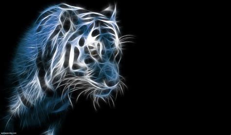 Tiger Lights Animation Hd Wallpaper Tiger Wallpaper Tiger Art Cool