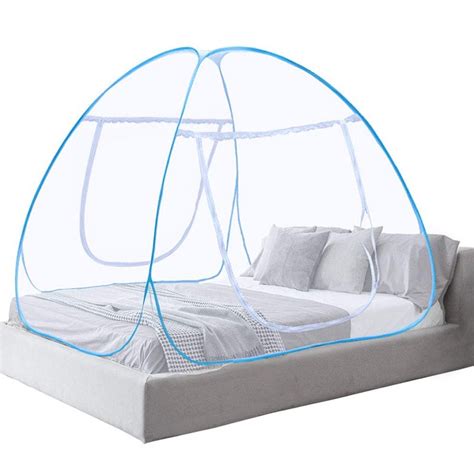 Folded Feature Mosquito Net For Bed Folding Mosquito Net Tent