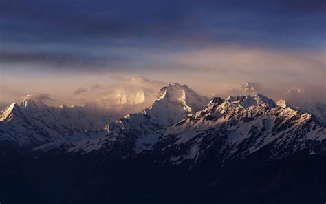 1159433 Sunlight Sky Snow Winter Ice Alps Mount Everest Terrain