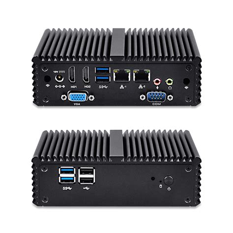 Qotom Q150p S08 Small Fanless Mini Pc Business Desktops Computer