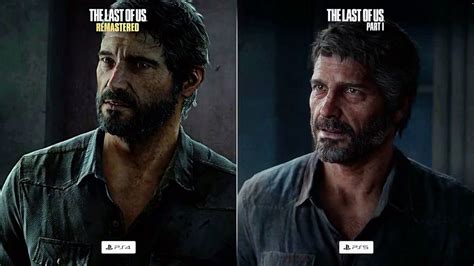 Джоэл The Last Of Us Remake сравнение Ps4 Vs Ps5 Youtube