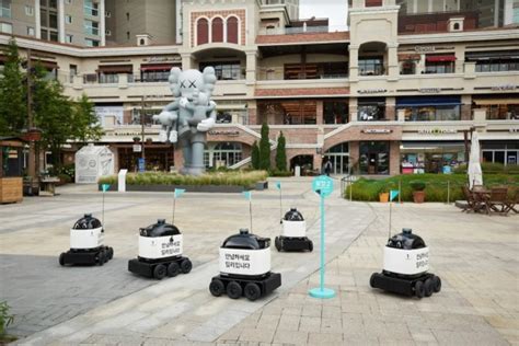 Woowa Delivery Robots To Access Buildings And Ride Elevators Next Year