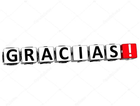 The Word Gracias Thank You In Many Different Languages — Stock Photo
