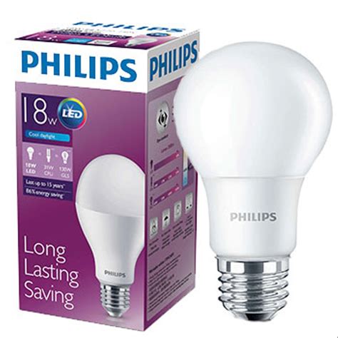 jual philips lampu led  watt  lapak click toko clicktoko