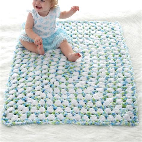 Bernat Fast And Cozy Crochet Blanket Yarnspirations Baby Blanket