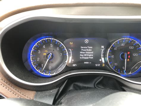 Multiple Warning Lights, Shifter Failure. | 2017+ Chrysler Pacifica