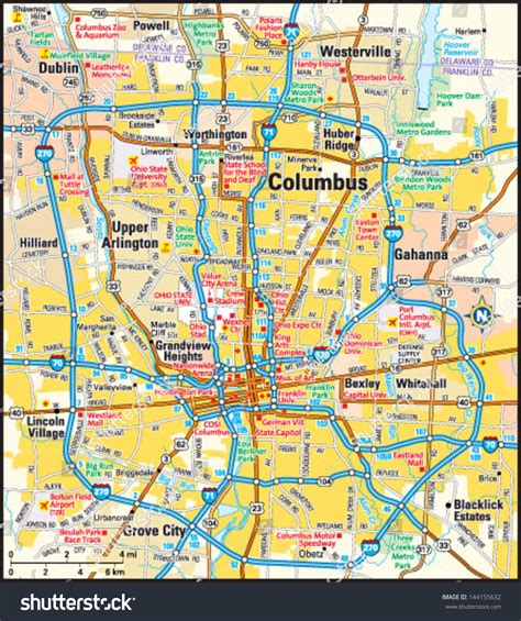 List 100 Images Map Of Columbus Ohio And Surrounding Areas Full Hd 2k