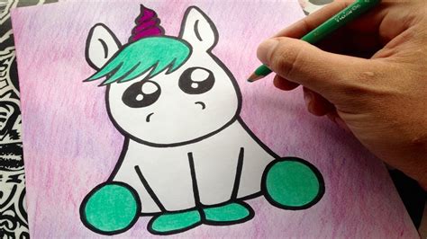 Como Dibujar Un Unicornio How To Draw A Unicorn Como Desenhar