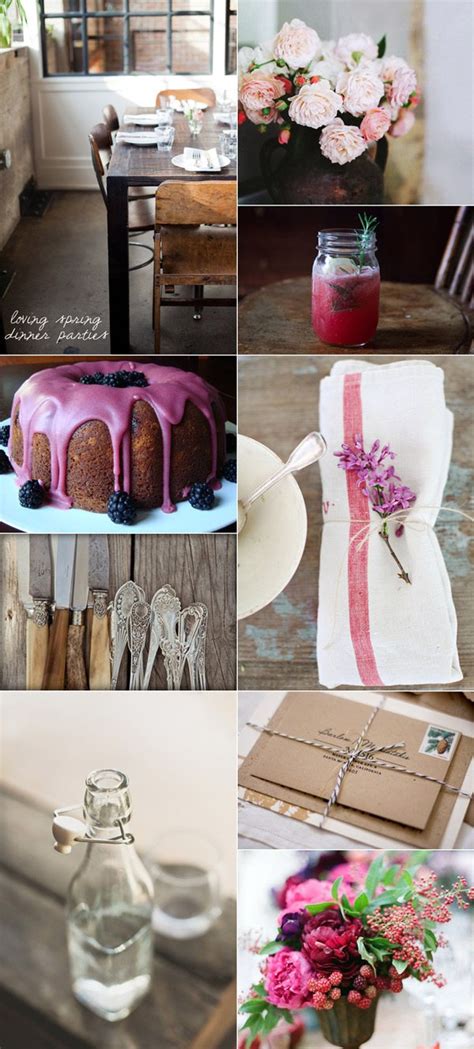 Sprinkle the desserts with sugar and torch them just. Loving Spring Dinner Parties - The Sweetest Occasion