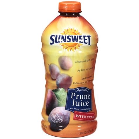 Sunsweet Prune Juice With Pulp 64 Fl Oz