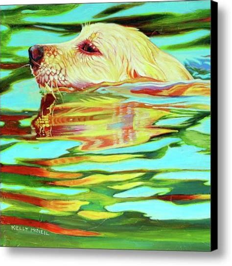 Reflections Of Gold Canvas Print Canvas Art By Kelly Mcneil Golden